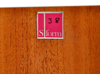 Mid-Century Modern Danish Style Bookcase / Wall Unit in Teak by S Form, 1960s