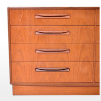 Mid-Century Modern Danish Style Teak "Fresco" Chest of Drawers by G Plan, 1960s
