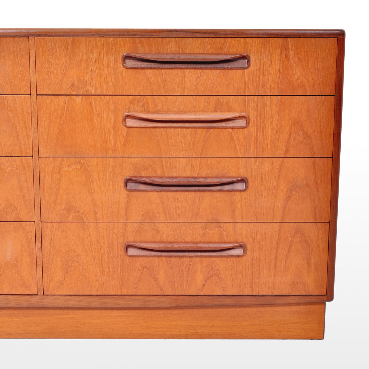 Mid-Century Modern Danish Style Teak "Fresco" Chest of Drawers by G Plan, 1960s