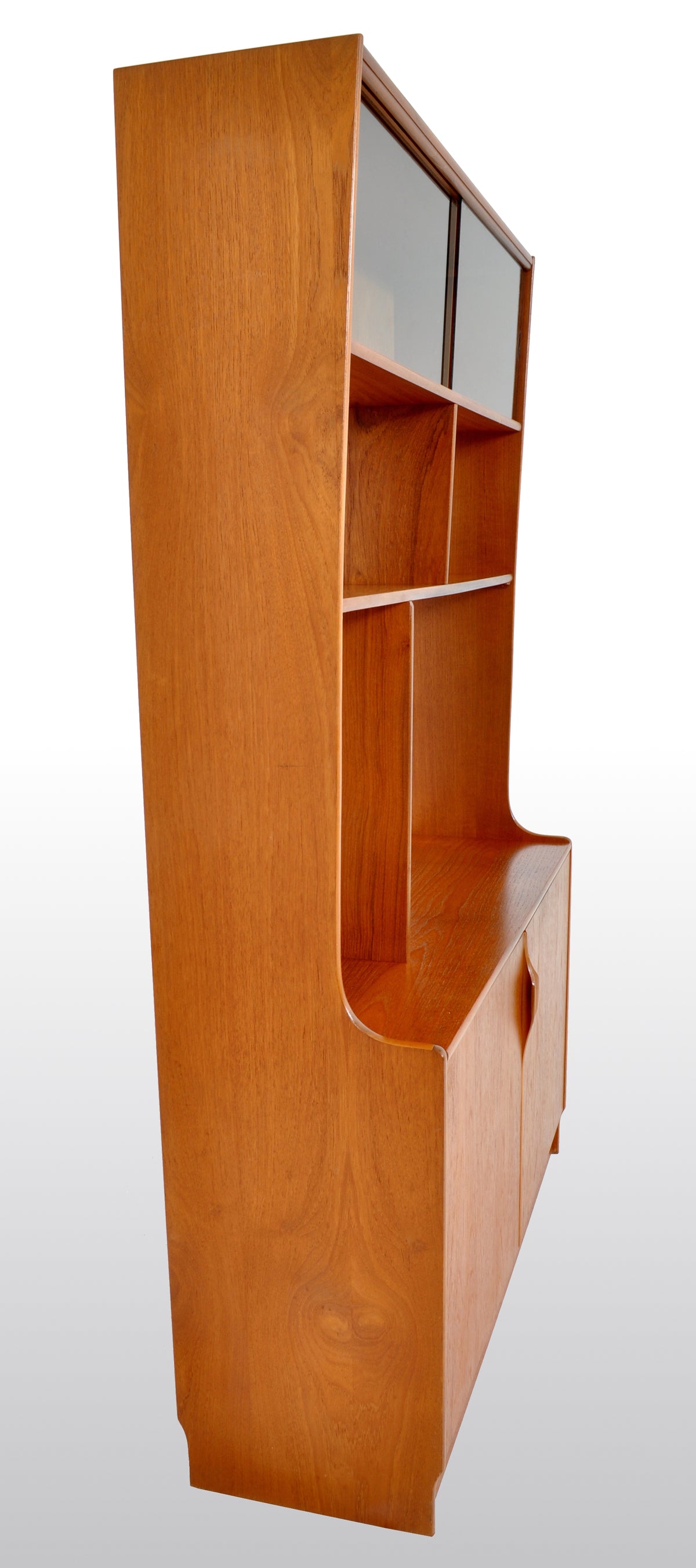 Mid-Century Modern Danish Style Bookcase / Wall Unit in Teak by S Form, 1960s