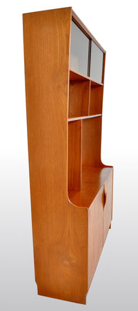Mid-Century Modern Danish Style Bookcase / Wall Unit in Teak by S Form, 1960s