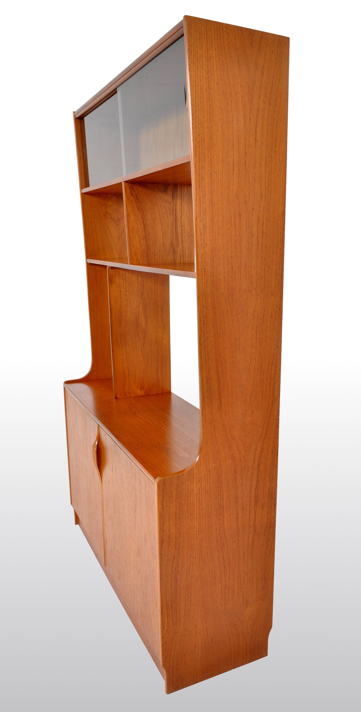 Mid-Century Modern Danish Style Bookcase / Wall Unit in Teak by S Form, 1960s