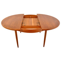 Mid-Century Modern Danish Style Teak Extension Dining Table by G Plan, 1960s