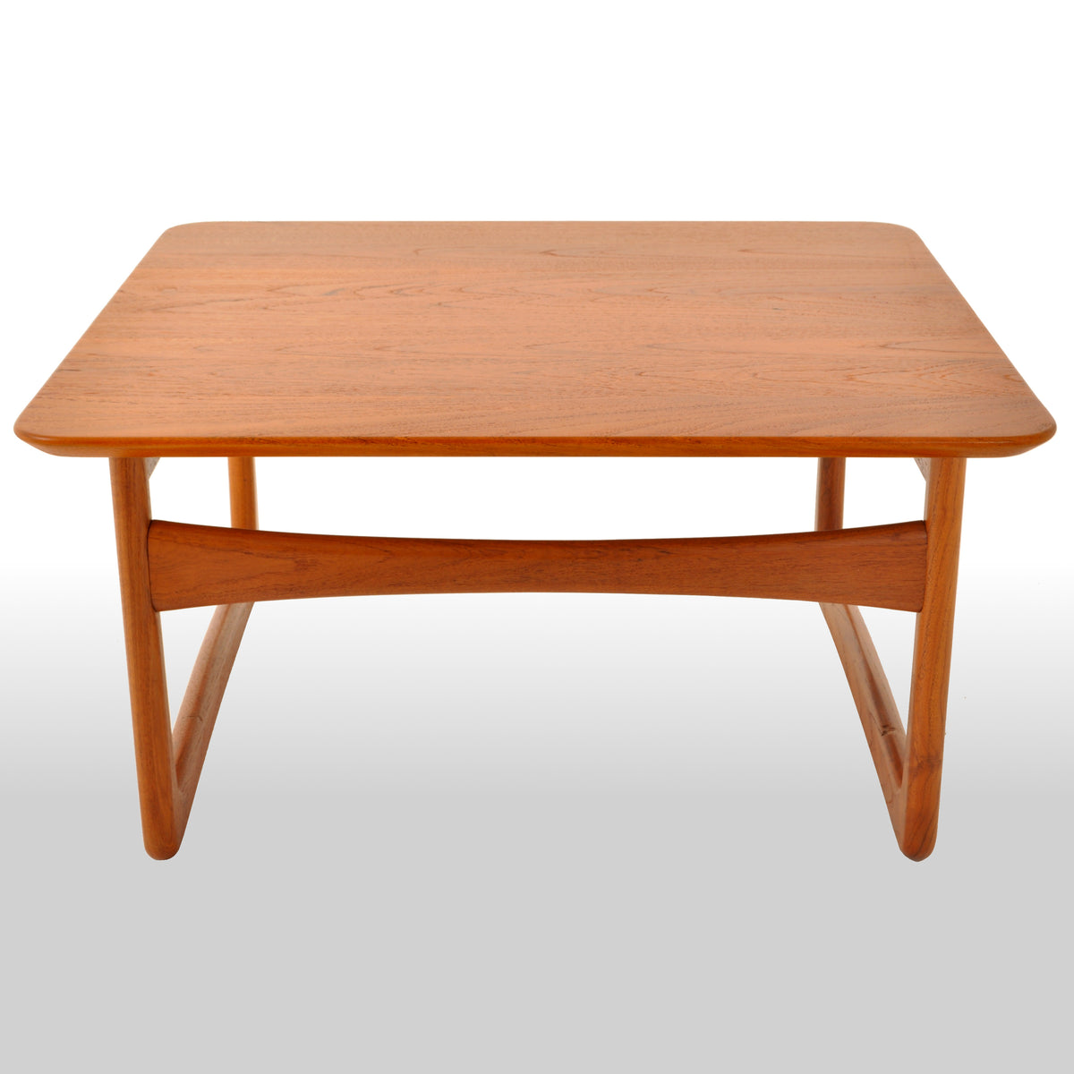 Mid-Century Modern Danish Teak Coffee Table by Tove & Edvard Kindt Larsen, 1960s