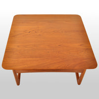 Mid-Century Modern Danish Teak Coffee Table by Tove & Edvard Kindt Larsen, 1960s