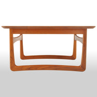 Mid-Century Modern Danish Teak Coffee Table by Tove & Edvard Kindt Larsen, 1960s