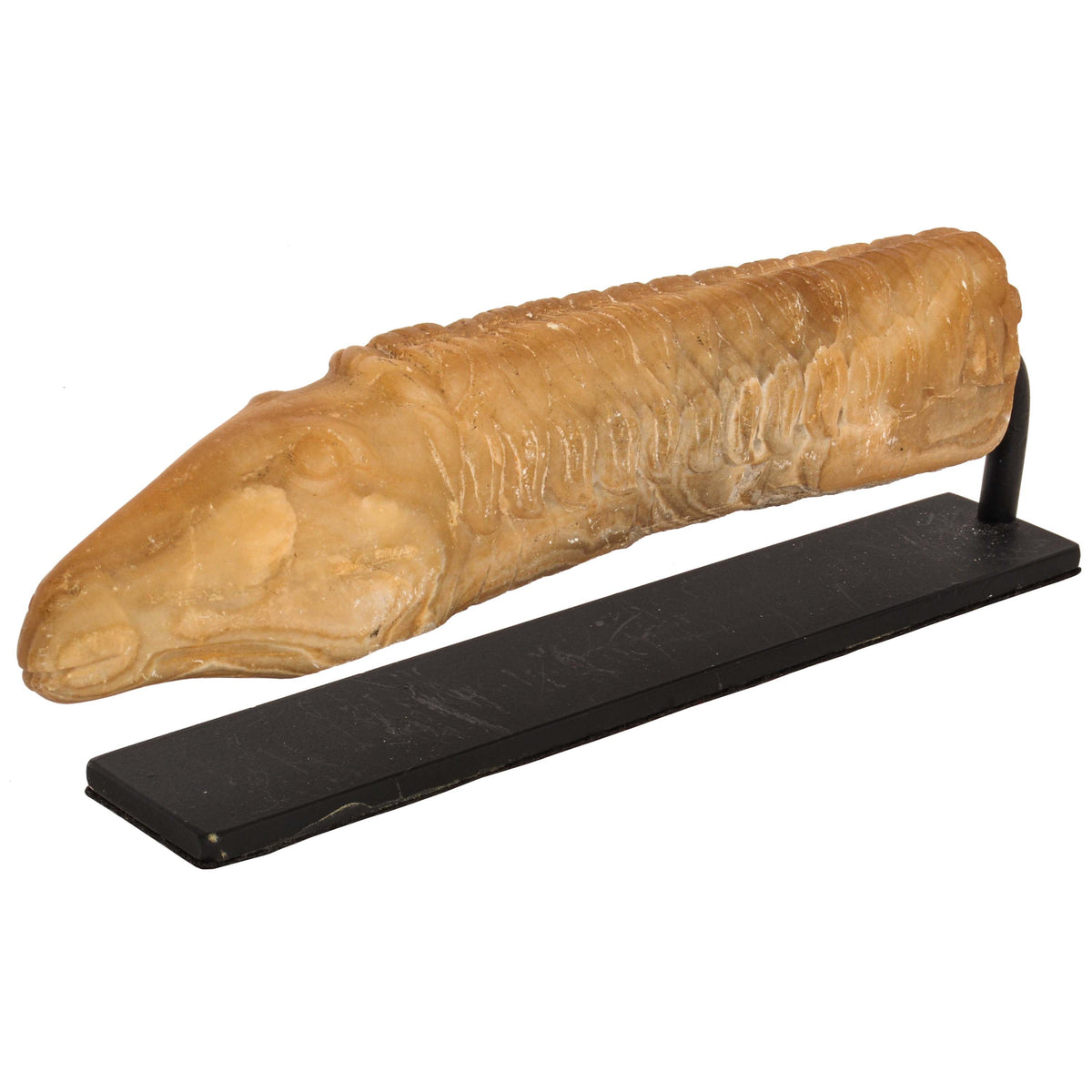 Ancient Antique Carved Marble Greco-Bactrian Hippocampus Horse, Circa 2nd Century BCE