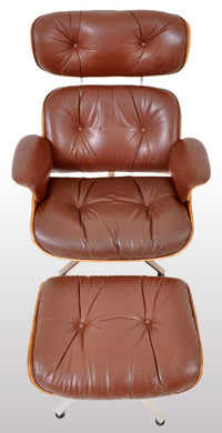 Mid-Century Modern Plycraft Eames 670/71 Lounge Chair / Recliner and Ottoman, 1960s