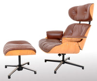 Mid-Century Modern Plycraft Eames 670/71 Lounge Chair / Recliner and Ottoman, 1960s