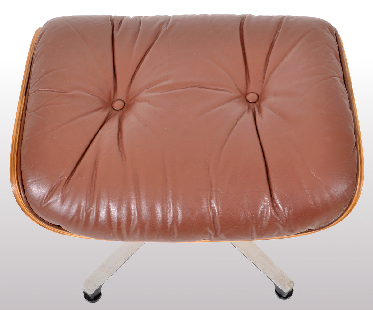 Mid-Century Modern Plycraft Eames 670/71 Lounge Chair / Recliner and Ottoman, 1960s