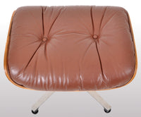 Mid-Century Modern Plycraft Eames 670/71 Lounge Chair / Recliner and Ottoman, 1960s