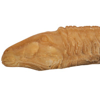 Ancient Antique Carved Marble Greco-Bactrian Hippocampus Horse, Circa 2nd Century BCE