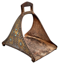 Antique 17th / 18th Century Safavid Period Ottoman / Turkish Islamic Iron Stirrups