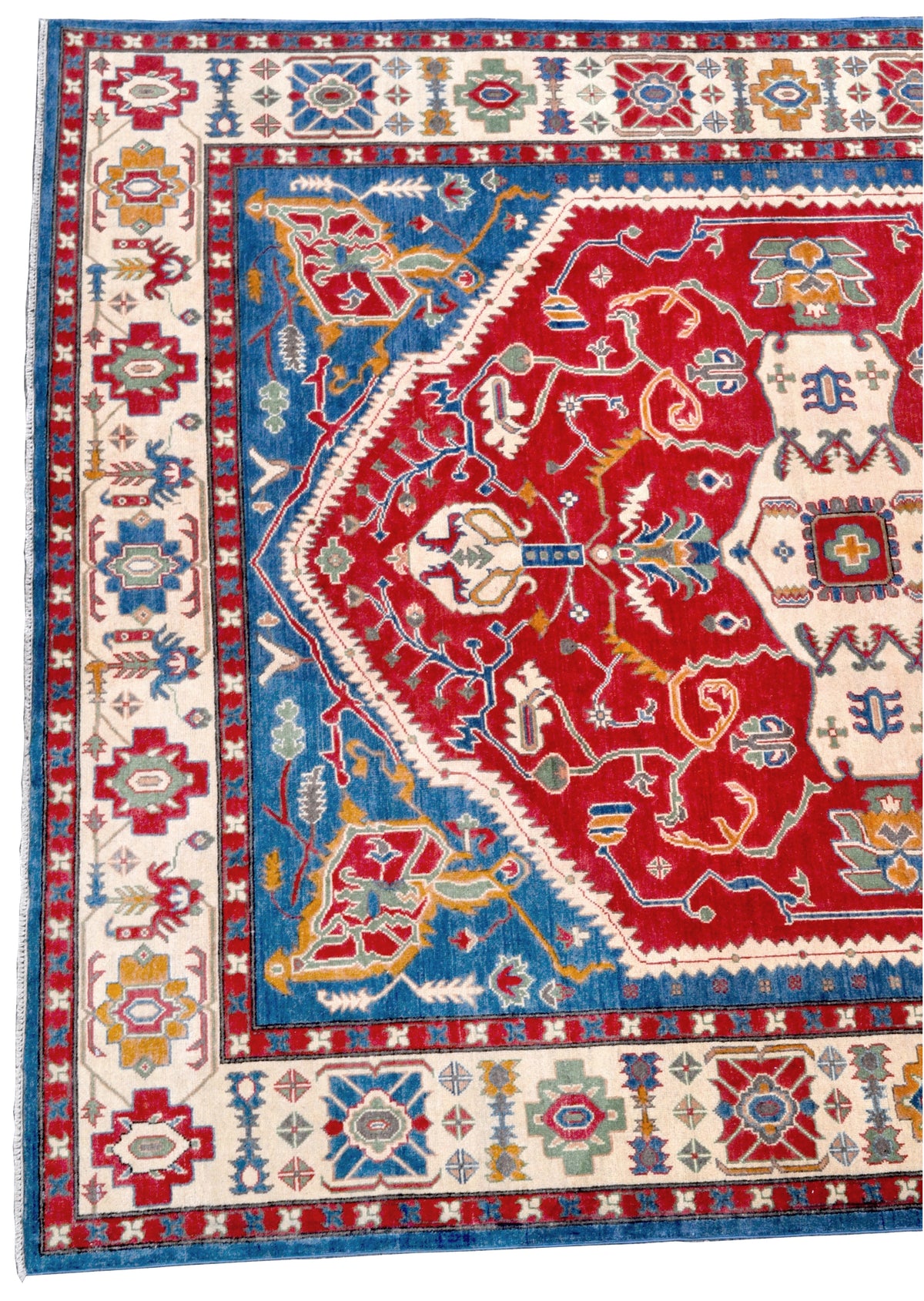 Vegetable Dyed Caucasian Kazak Carpet / Rug