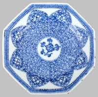 Antique 17th Century Chinese Kangxi Period Blue and White Teapot and Stand in the Islamic Style, circa 1650