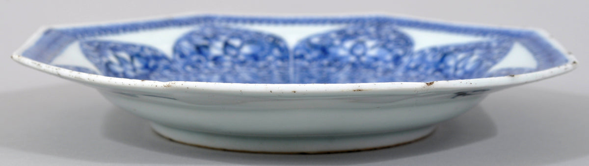 Antique 17th Century Chinese Kangxi Period Blue and White Teapot and Stand in the Islamic Style, circa 1650