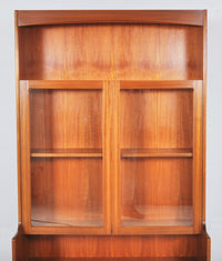 Mid-Century Modern Teak Danish Style Hutch/Wall Cabinet/Bookcase, 1960s