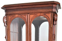 Antique American Walnut Renaissance Revival Bookcase, Circa 1870