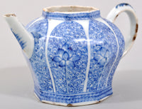 Antique 17th Century Chinese Kangxi Period Blue and White Teapot and Stand in the Islamic Style, circa 1650