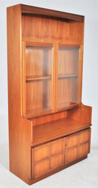Mid-Century Modern Teak Danish Style Hutch/Wall Cabinet/Bookcase, 1960s