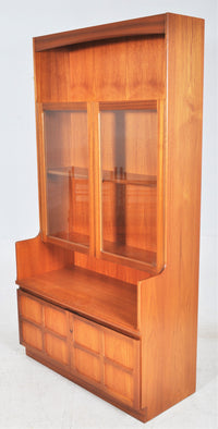 Mid-Century Modern Teak Danish Style Hutch/Wall Cabinet/Bookcase, 1960s
