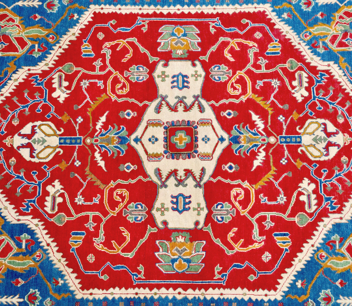 Vegetable Dyed Caucasian Kazak Carpet / Rug
