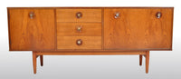Mid-Century Modern Danish Credenza / Sideboard in Teak, 1960s
