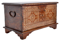 Antique Moorish Moroccan Islamic Inlaid Koran / Quran Casket / Box / Coffer / Trunk, circa 1900