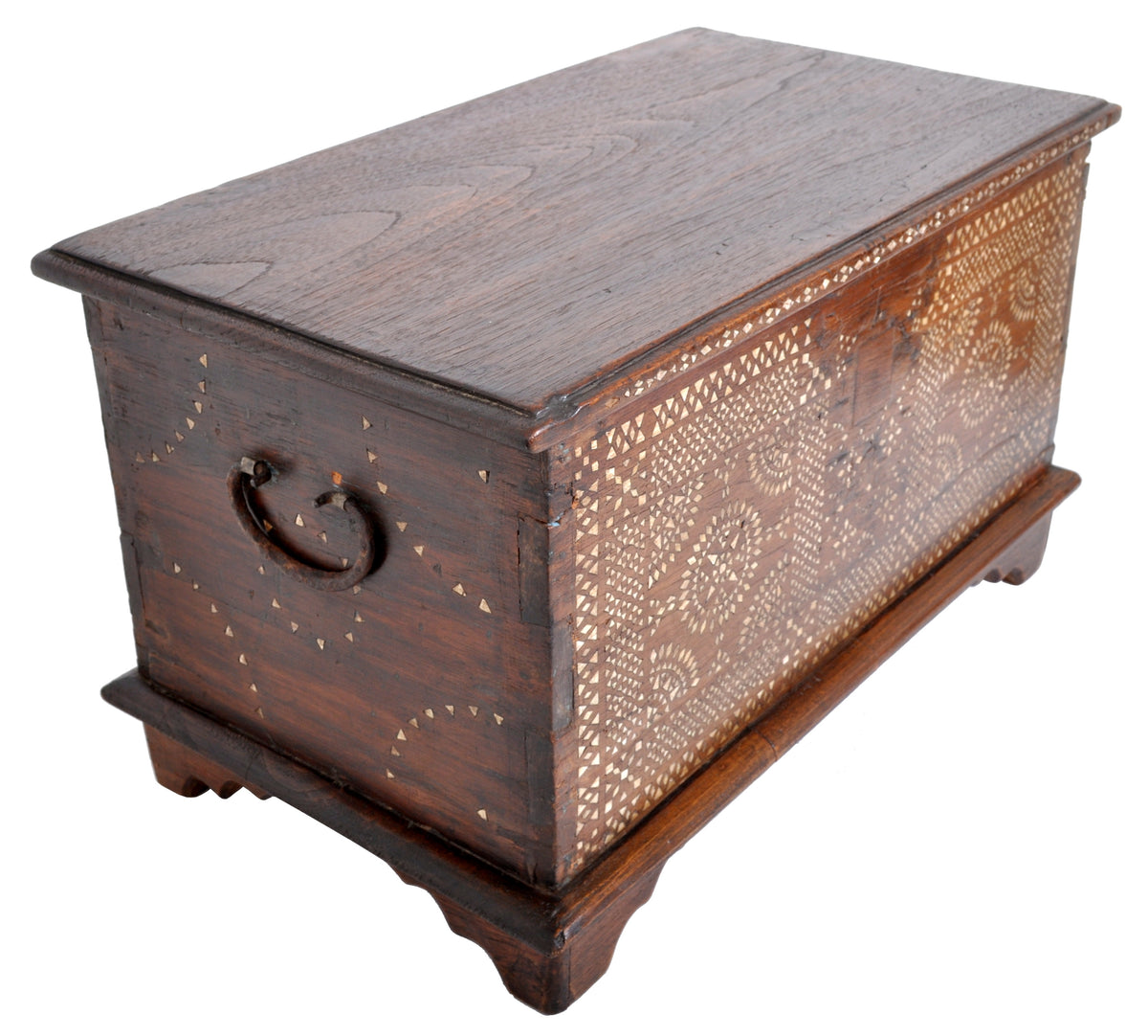 Antique Moorish Moroccan Islamic Inlaid Koran / Quran Casket / Box / Coffer / Trunk, circa 1900