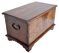Antique Moorish Moroccan Islamic Inlaid Koran / Quran Casket / Box / Coffer / Trunk, circa 1900