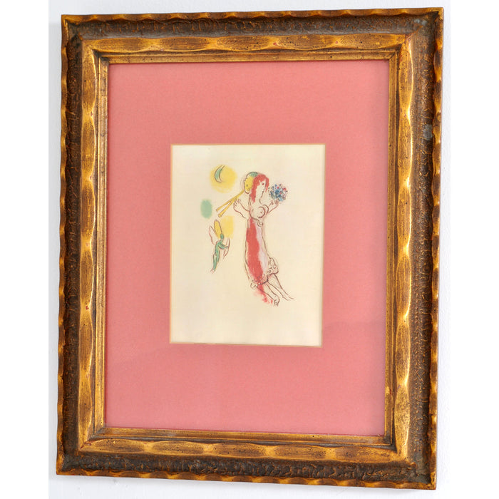 Pochoir Color Lithograph by Marc Chagall, Circa 1950