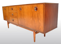 Mid-Century Modern Danish Credenza / Sideboard in Teak, 1960s