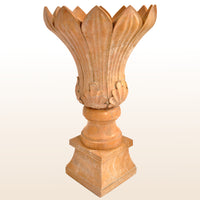Monumental Pair of Antique 19th Century Italian Sienna Marble Urns / Planters circa 1830