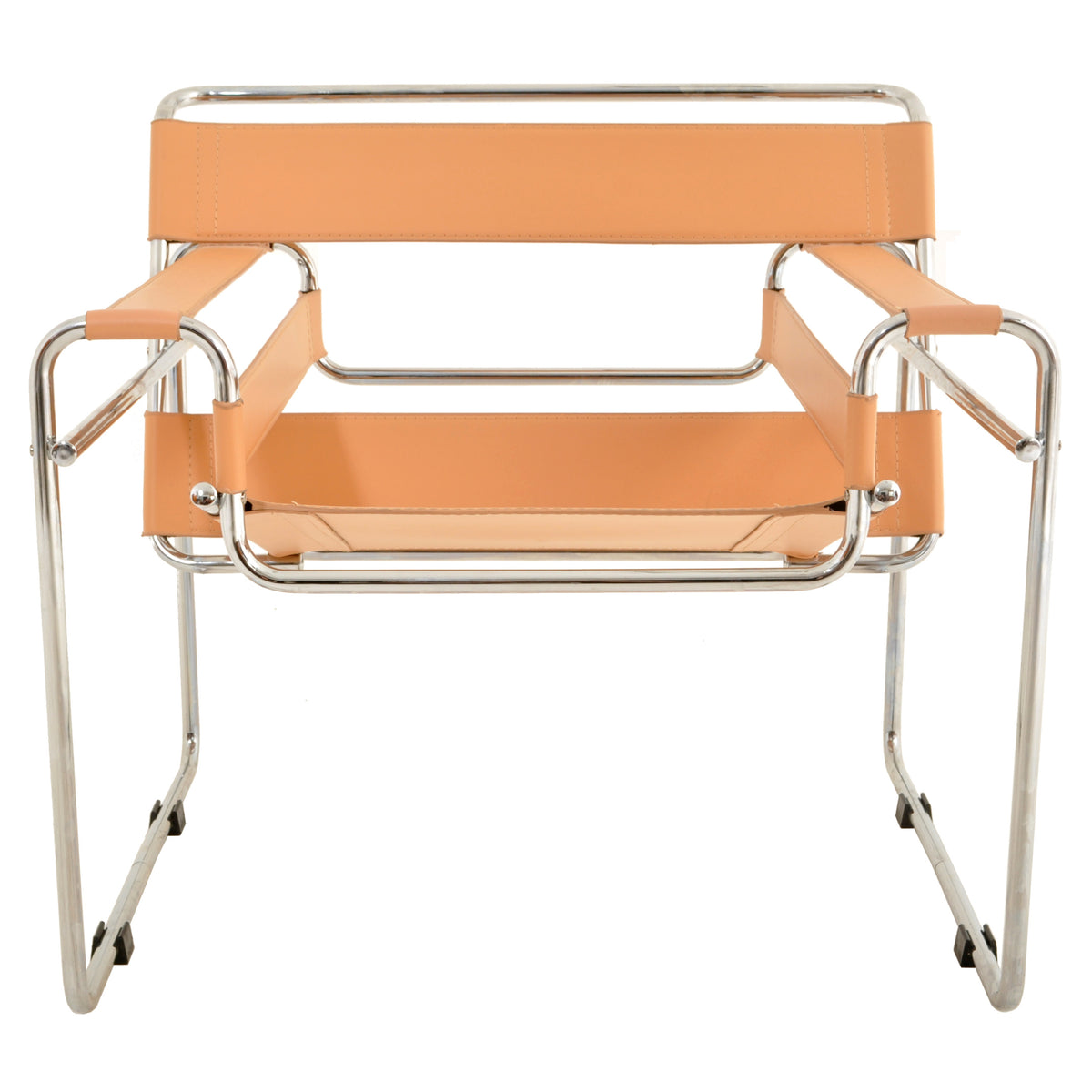 Pair of Vintage Wassily Chairs by Marcel Breuer and Produced by Cassina of Italy, 1980s