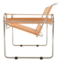 Pair of Vintage Wassily Chairs by Marcel Breuer and Produced by Cassina of Italy, 1980s