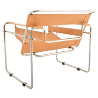 Pair of Vintage Wassily Chairs by Marcel Breuer and Produced by Cassina of Italy, 1980s