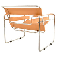 Pair of Vintage Wassily Chairs by Marcel Breuer and Produced by Cassina of Italy, 1980s