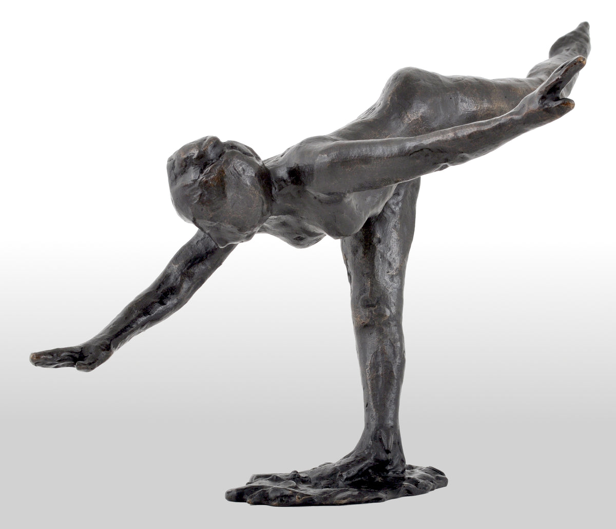 "The Ballet Dancer," Antique Bronze Sculpture by Edgar Degas (1834-1917), Circa 1882