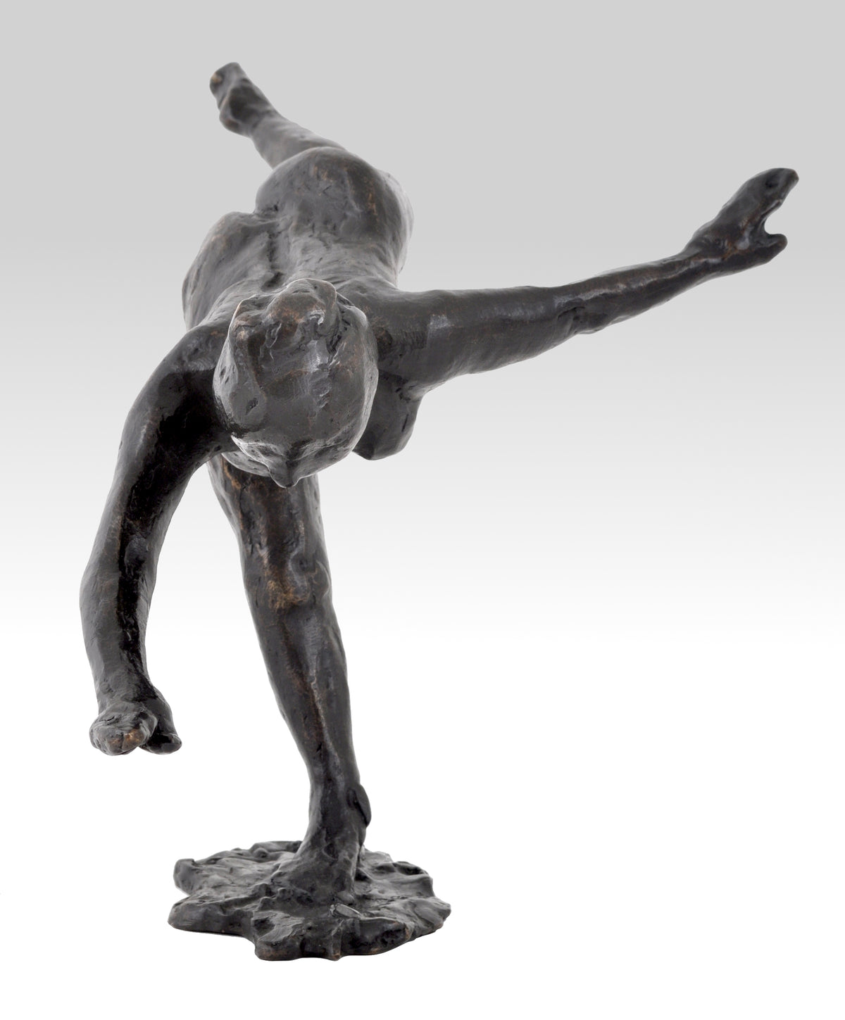 "The Ballet Dancer," Antique Bronze Sculpture by Edgar Degas (1834-1917), Circa 1882