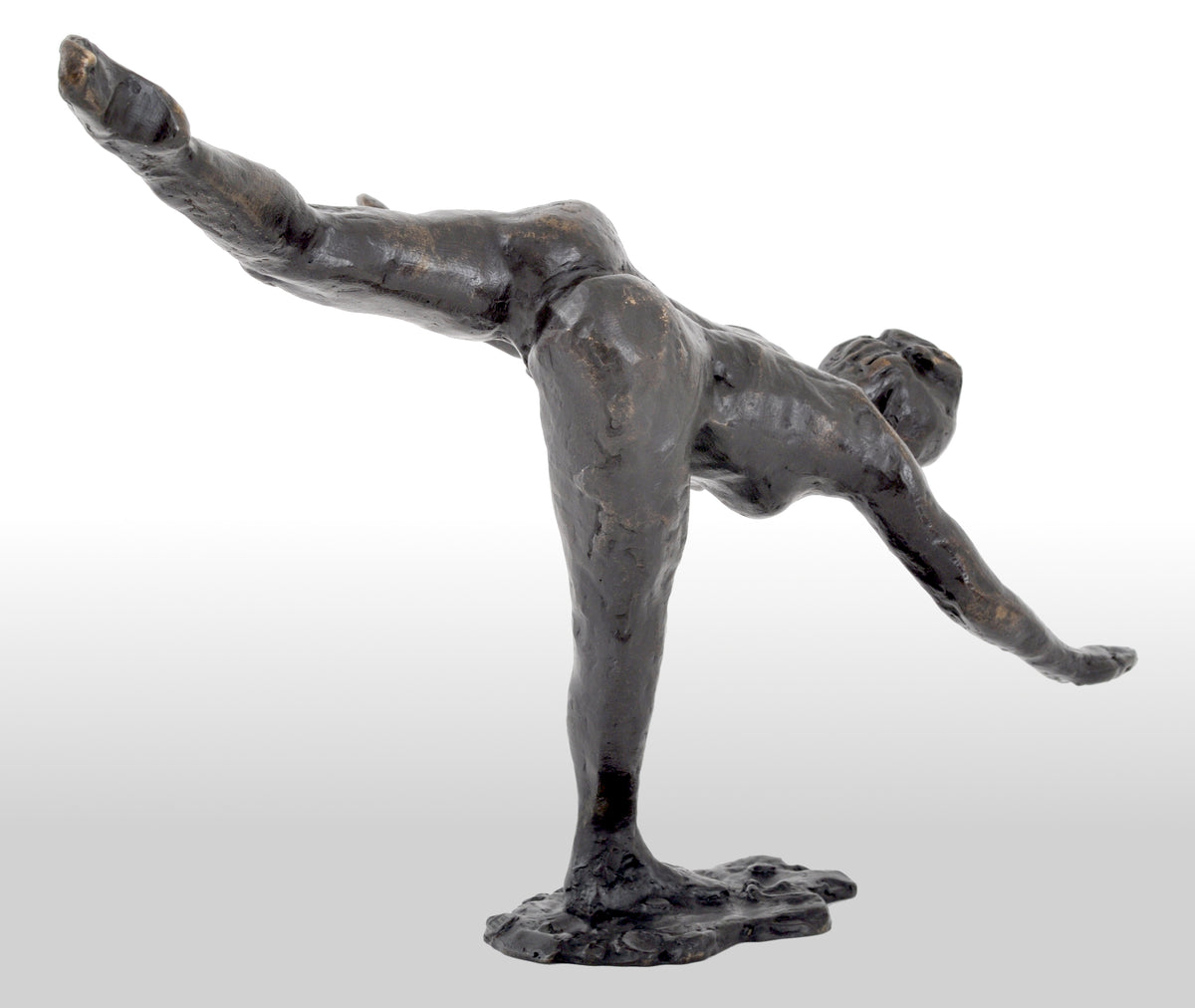"The Ballet Dancer," Antique Bronze Sculpture by Edgar Degas (1834-1917), Circa 1882