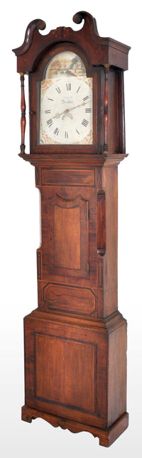 Antique English 8-Day Longcase/Grandfather Clock by C. Sewell Bradford, circa 1820