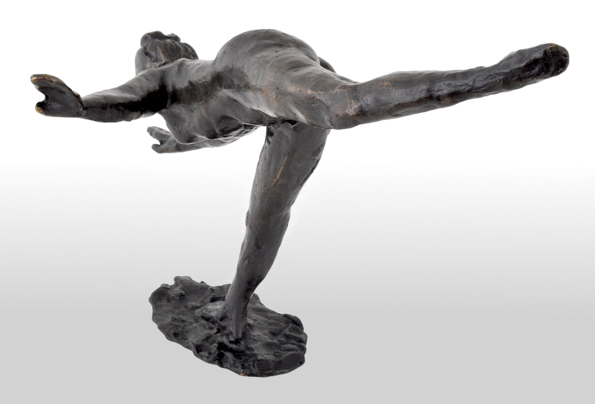 "The Ballet Dancer," Antique Bronze Sculpture by Edgar Degas (1834-1917), Circa 1882