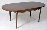 Mid-Century Modern Dining Table in Rosewood Color, Circa 1960