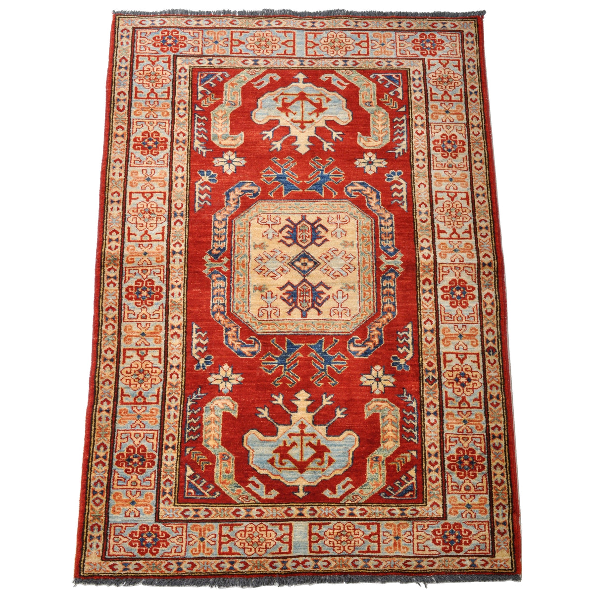 Vegetable Dyed Caucasian Kazak Style Rug