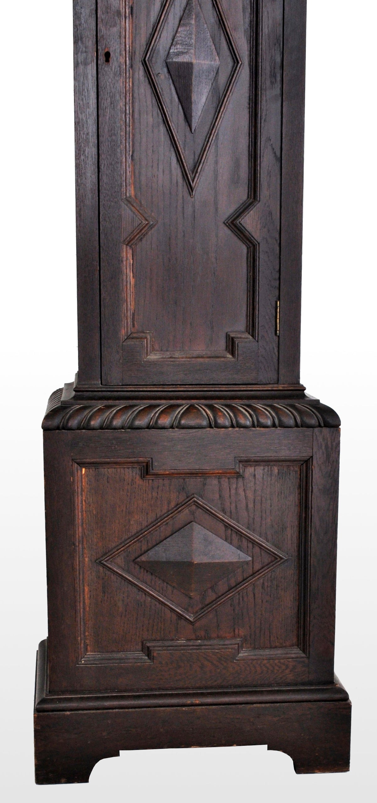 Antique English Arts & Crafts 8-Day Longcase/Grandfather Clock by Maple of London, circa 1890