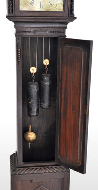 Antique English Arts & Crafts 8-Day Longcase/Grandfather Clock by Maple of London, circa 1890