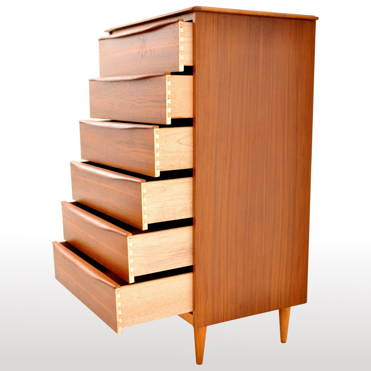 Mid-Century Modern Danish Chest of Drawers / Dresser in Teak, 1960s