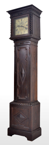 Antique English Arts & Crafts 8-Day Longcase/Grandfather Clock by Maple of London, circa 1890