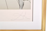 Original Limited Edition Print by Salvador Dali, "Chevalier Surrealiste," Circa 1980