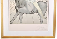 Original Limited Edition Print by Salvador Dali, "Chevalier Surrealiste," Circa 1980